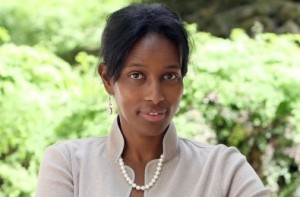 Portrait of Ayaan Hirsi Ali at the Festival of Literature at Literature House in Rome, Italy, on May 28, 2008. © Elisabetta Villa/Getty Images Entertainment/Getty Images